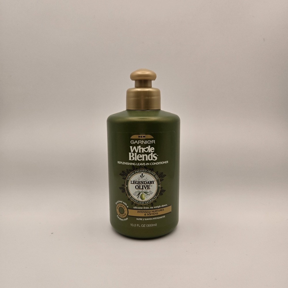 Garnier Whole Blends LEGENDARY OLIVE Replenishing LeaveIn Conditioner 10.2oz NEW